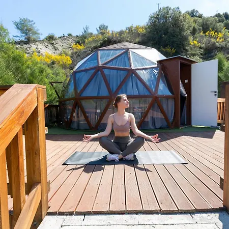 Amazing Cyprus Glamping Domes - Glamping Cyprus Luxe tent Paphos